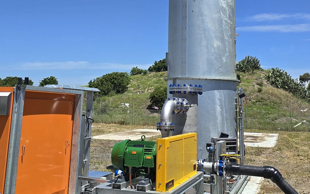 Fugitive Gas and Biogas Flare System