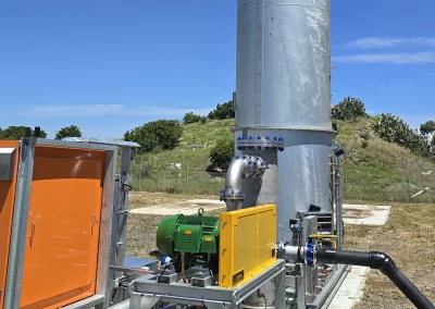 Fugitive Gas and Biogas Flare System